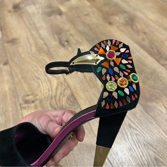 KAT MACONIE Phoenix beaded high heels - Size 38 / 8 - Picture 6 of 12